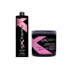 Набор Extremo Dry and Crisp шампунь и маска для сухих волос с аргановым маслом (EX404/EX406)