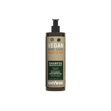 Увлажняющий шампунь Envie Vegan Frizzy and Dry Shampoo Linum Seed Extract для сухих и вьющихся волос с экстрактом льна (EN854)