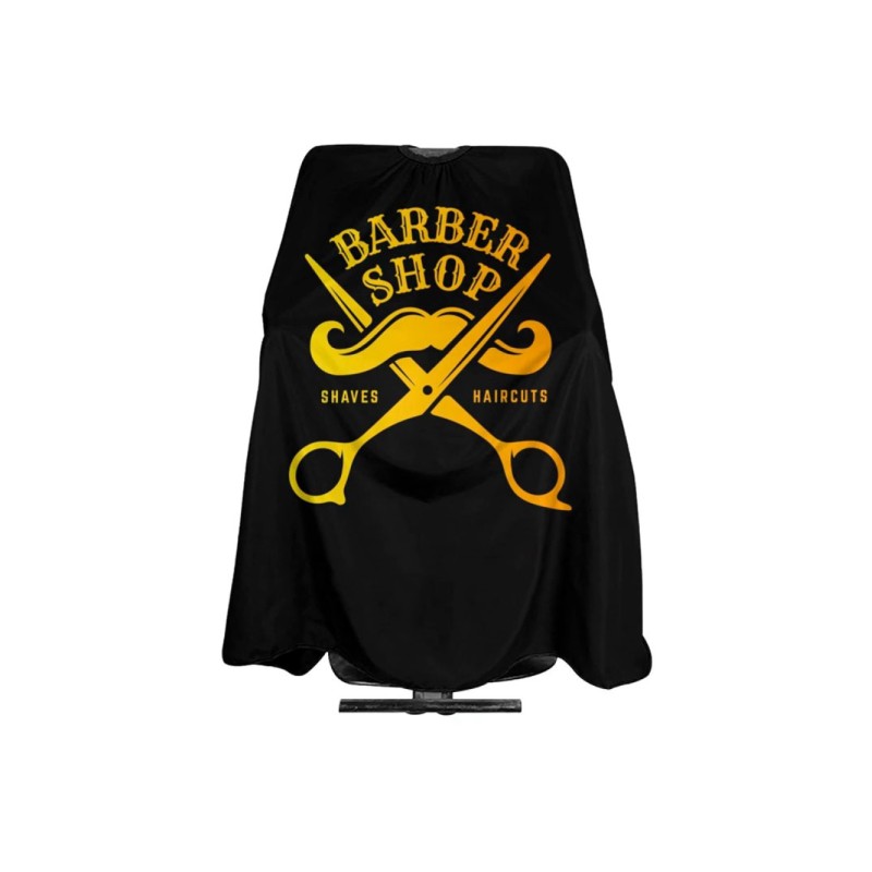 Парикмахерская накидка-пеньюар для клиента Barber Shop Haircuts водостойкий нейлон 140х160 см