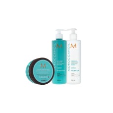 Зволожуючий набір Moroccanoil Hydrating шампунь, кондиціонер і маска для сухого та фарбованого волосся