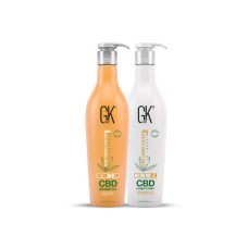Питательный набор GKHair Global Keratin СВD Vegan с протеинами, шампунь и кондиционер  650+650 мл