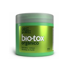 Ботокс Oshi Goshi Bio-Tox Organico Queratina Manteiga de Karite для розгладжування та відновлення волосся, 480 г