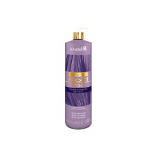 Фіолетова нанопластика для волосся SoupleLiss Gold Free Blond для випрямлення блонду