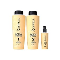 Набор для восстановления волос Raywell Botоx Hairgold Kit 1000 мл + 1000 мл + 150 мл